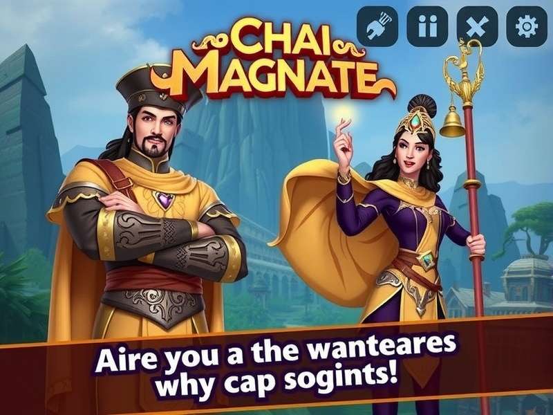 Chai Magnate Main Game Interface Chai Magnate Game Screenshot